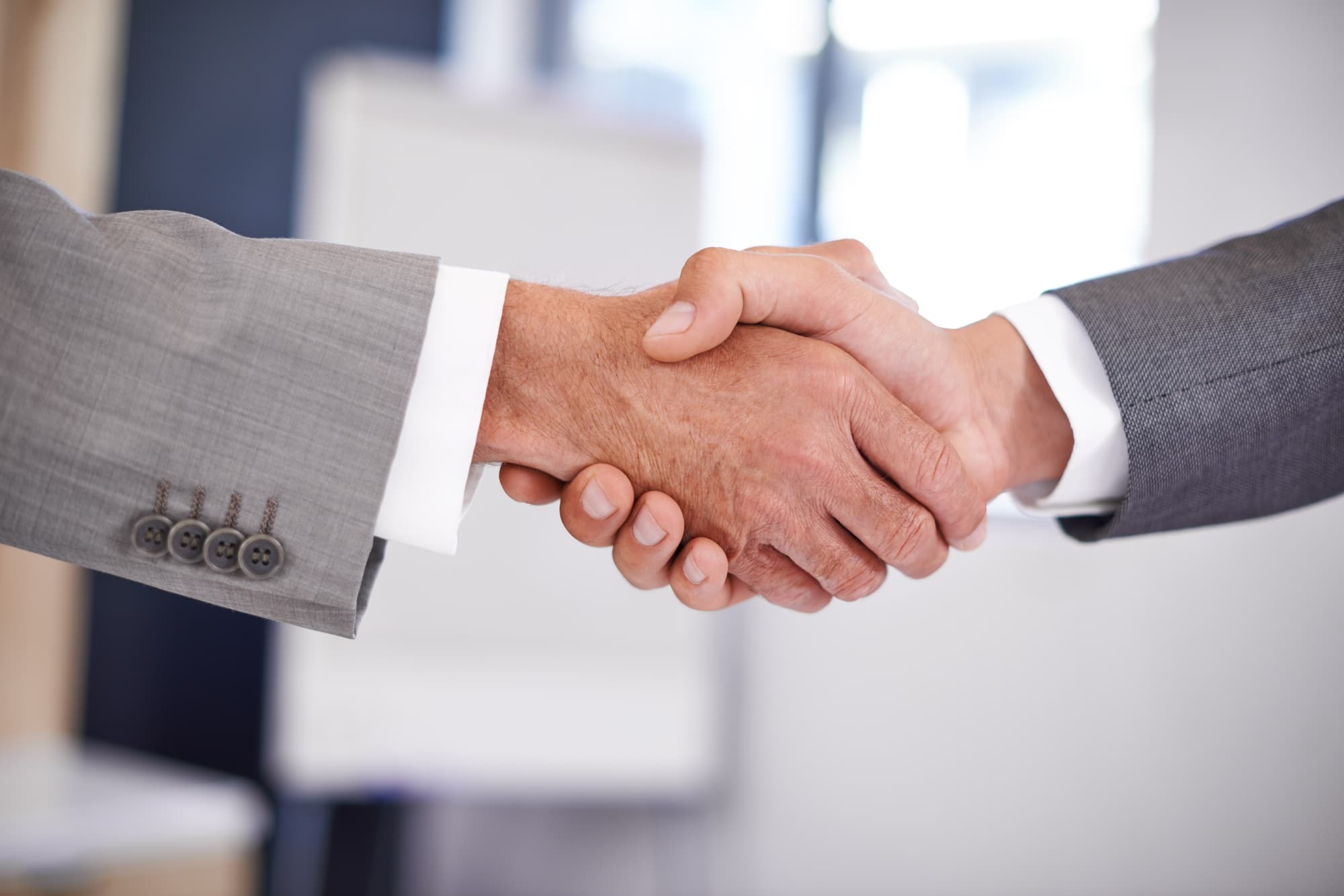 Mergers and Acquisitions Handshake